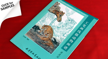 Tiger Outline Art Book